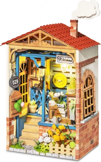 RoboTime mini maison sous dôme Cour des rêves – kit DIY avec LED