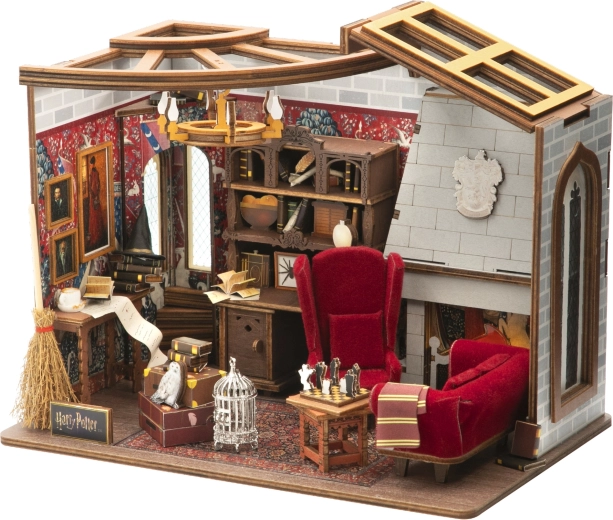 Diorama ouvert pour une vue parfaite à l’intérieur