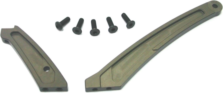 JAMARA renforts de châssis CNC en aluminium 7075 pour CRT.5 HN - 1 pièce