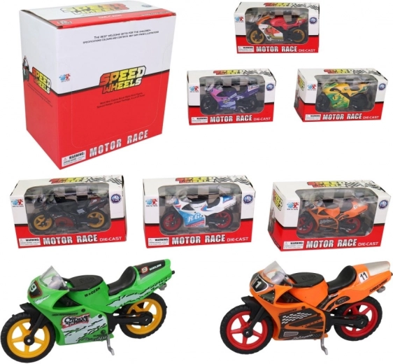 Moto pour enfants, 8 couleurs, 8,5 cm