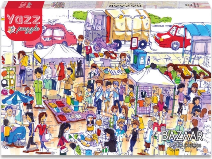Puzzle Yazz Bazar 1000 pièces