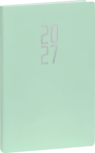 Agenda hebdomadaire Notique Ponza 2027 menthe 15 × 21 cm