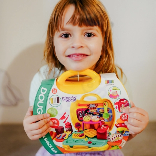 Snack de cinéma dans une valisette portable