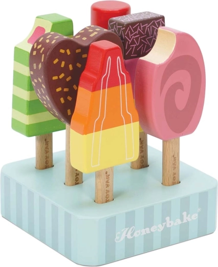 Glaces en bois sur bâtonnet avec présentoir Le Toy Van