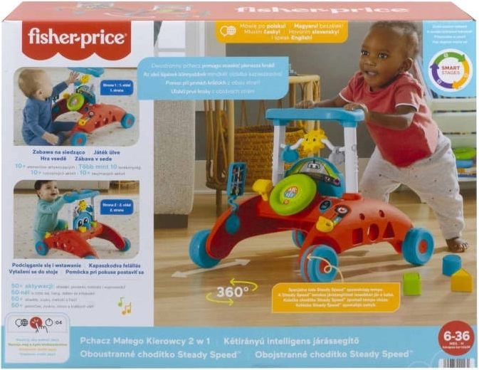 Apprends et ris ! trotteur pour petit conducteur 2-en-1