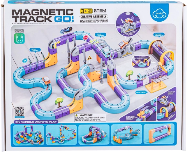 Jeu STEM avec rail magnétique