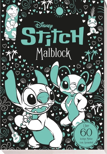 Disney Stitch : bloc de coloriage