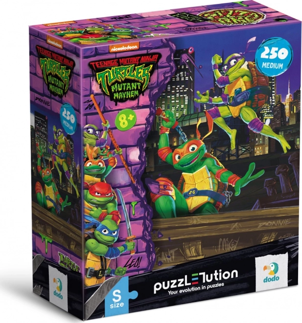 Puzzle DODO Tortues Ninja : Donatello et Michelangelo 250 pièces