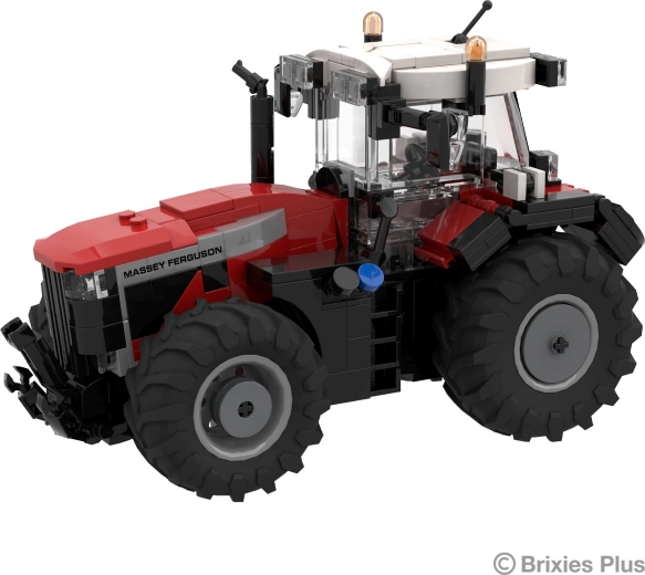 Jeu de construction BRIXIES Plus tracteur MASSEY FERGUSON 9S (476 pièces)
