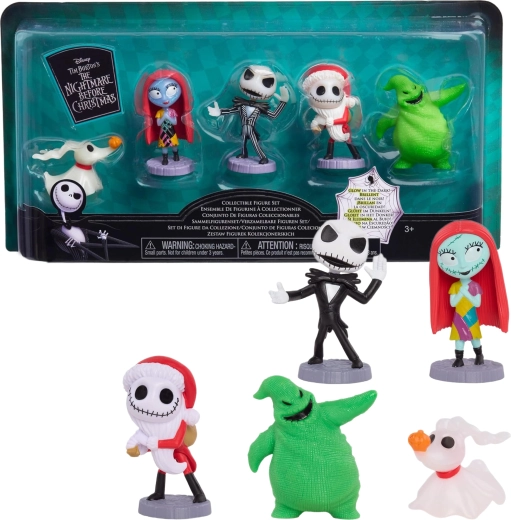 L'Étrange Noël de monsieur Jack – set de 5 figurines phosphorescentes