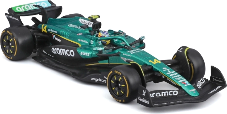 Aspect authentique de la monoplace Aston Martin AMR25