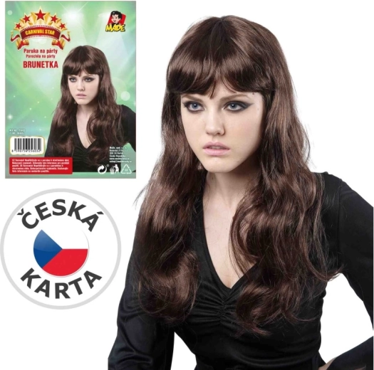 Perruque pour enfants marron Wig