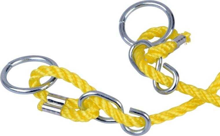 Cordes réglables avec fixations métalliques