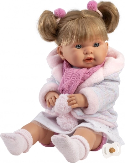 Pleurs interactifs après retrait de la tétine