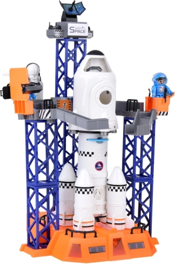 Station spatiale avec centre de contrôle et alarme