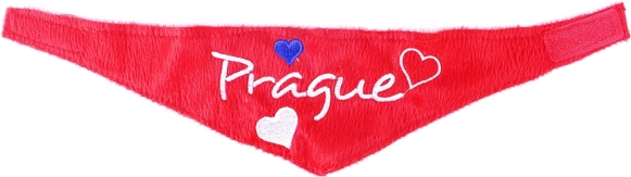 Foulard en peluche Prague pour animaux en peluche