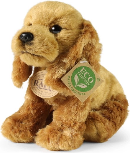 Chien en peluche cocker éco-responsable 23 cm Rappa