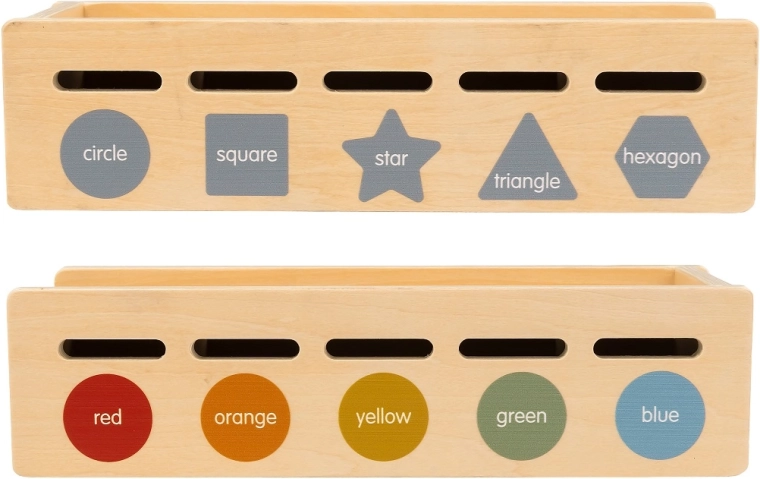 Plusieurs façons d’apprendre : formes et couleurs
