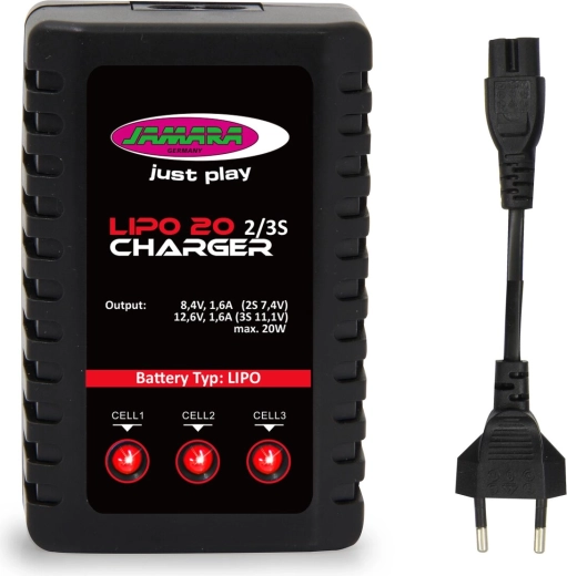 Charge des accumulateurs LiPo 2S et 3S