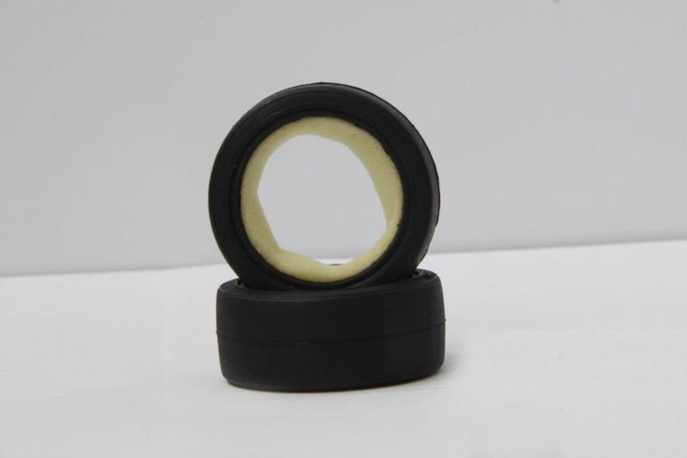 Pneus slicks JAMARA 1:10 souples avec insert textile – 2 pièces