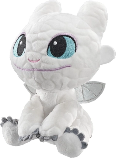 Peluche Dragons Dent-de-Jour souriant 18 cm - 1 pièce