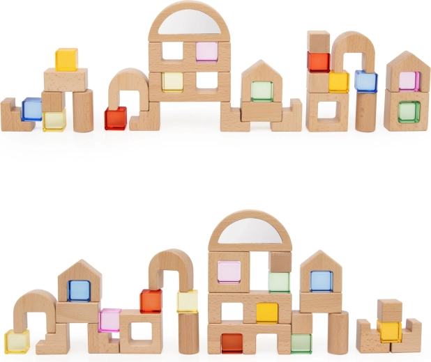 32 pièces de formes variées