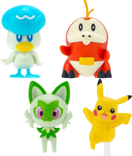 Quatre Pokémon populaires dans un seul ensemble