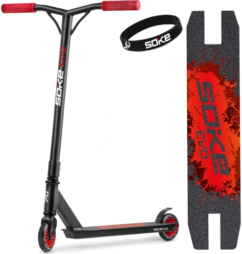 Trottinette freestyle Soke EVO rouge