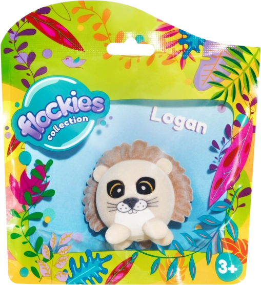 Créature Flockies Lion Logan 4cm