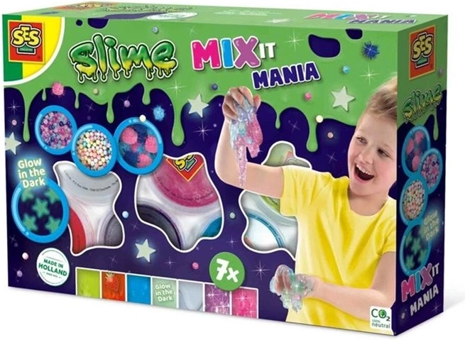 SES Creative Slime Mix it Mania – set de mélange de slime