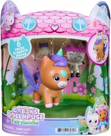 Spin Master Gabby’s Dollhouse – set de figurines Fairylandia – Kico (6 pièces)