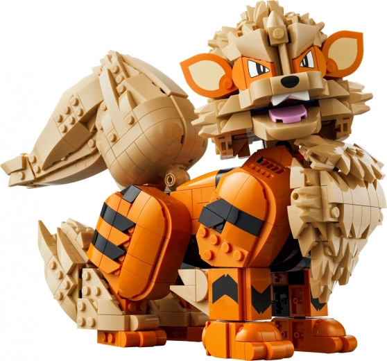 Arcanine articulé pour des poses dynamiques