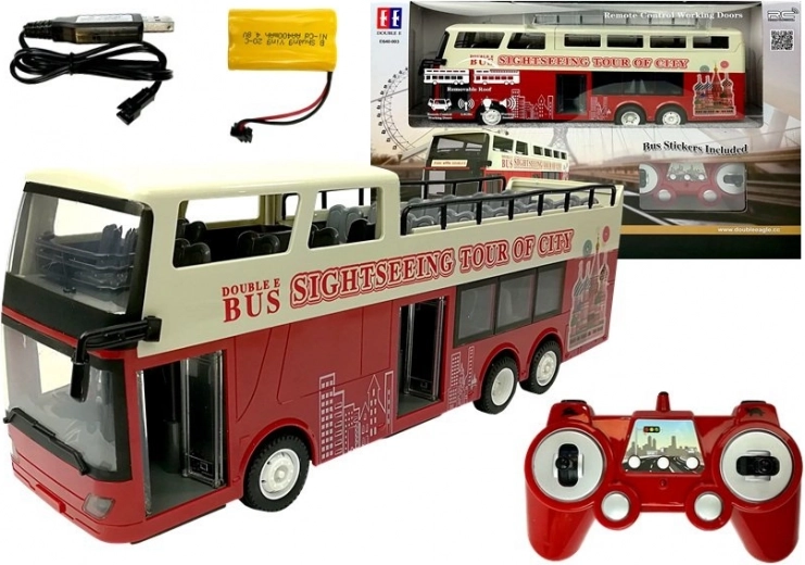 autobus à impériale télécommandé 1:18 2,4 GHz