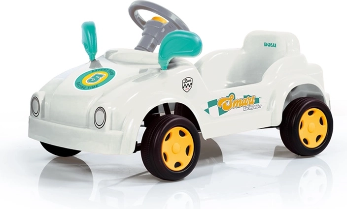 Voiture à pédales DOLU pour enfants – blanche