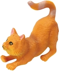 Figurine BALULU de chat abyssin