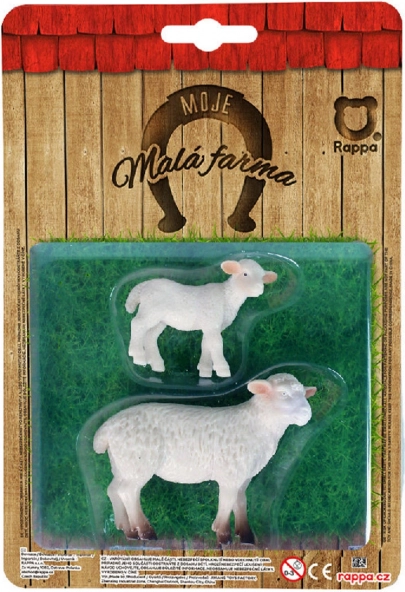 Animaux de la ferme 2 en 1 – brebis et agneau