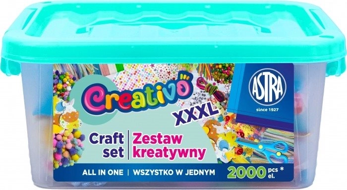 Kit créatif Astra Creativo XXXL Pâques – boîte créative 2000 pièces