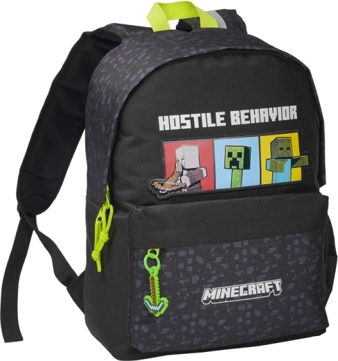 Sac à dos Minecraft avec mobs hostiles (Hostile Behavior)