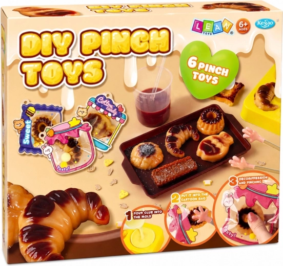Créez jusqu’à 6 adorables squishies gourmandises