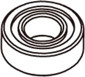 Roulement 8 × 12 × 3,5 mm JAMARA, 6 pièces