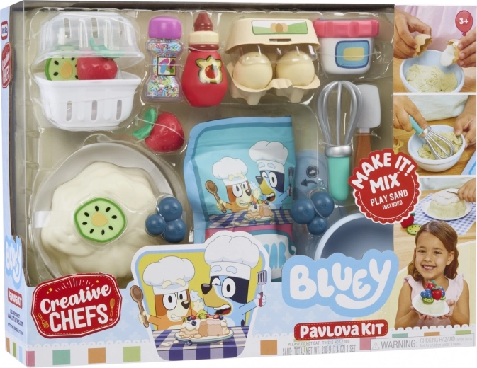 Creative Chefs BLUEY pavlova set pour enfants