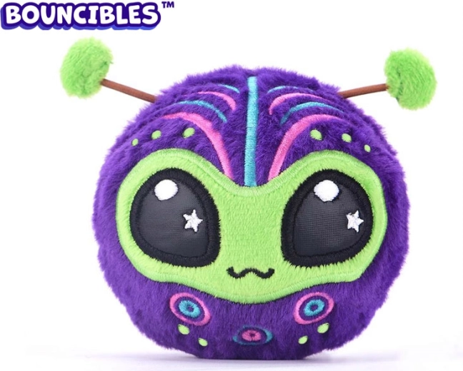 Balle rebondissante en peluche ZOGGO Bouncibles 8 cm