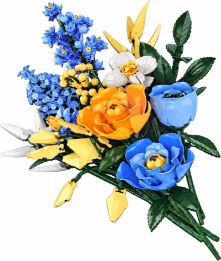 Bouquet coloré riche en détails