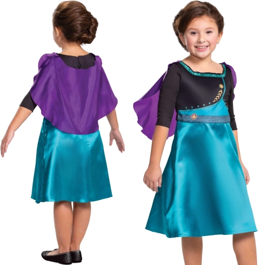 Costume enfant Anna Disney La Reine des Neiges 7–8 ans