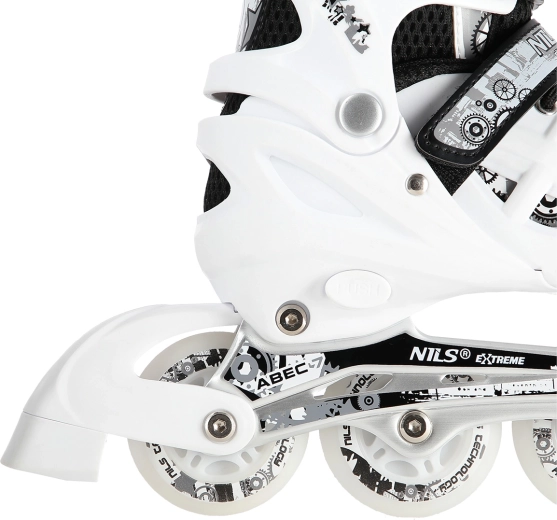 Glisse fluide avec roues LED et ABEC 7