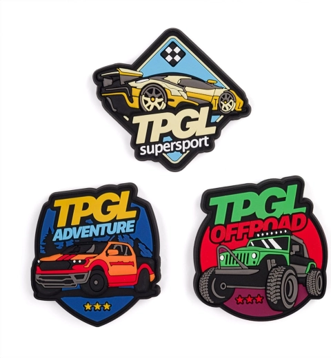 Aimants décoratifs MagFlex Topgal – voitures de course