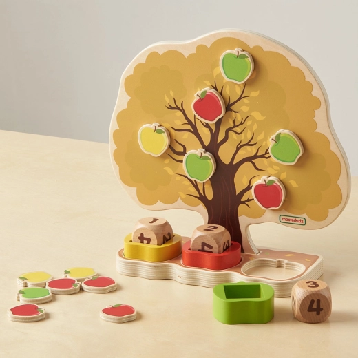 Pommes magnétiques pour compter et additionner