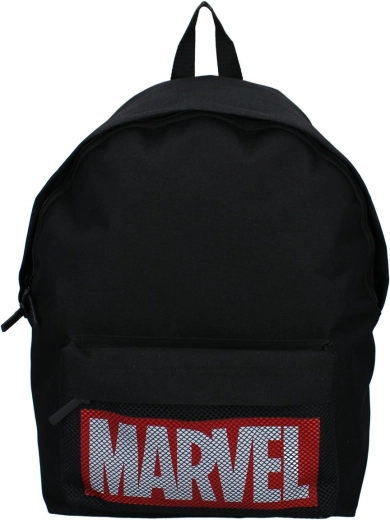 Design iconique Marvel et poche avant pratique