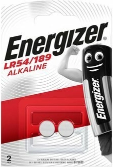 Energizer LR54/189 piles bouton alcalines 1,5 V, 2 pcs