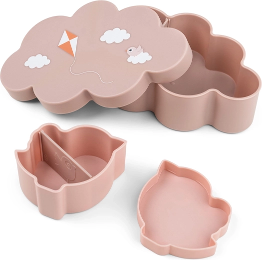 Organisation claire du goûter grâce aux séparateurs